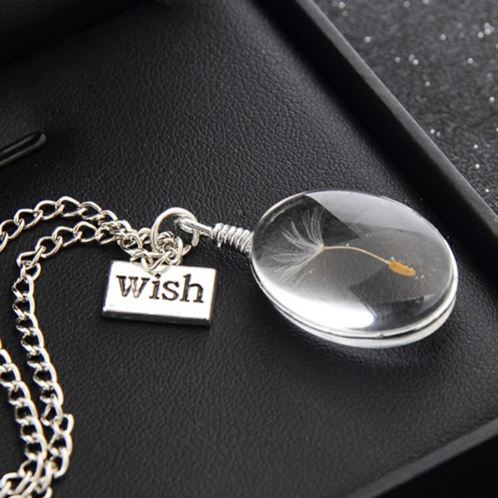 🔴 Make a Wish Dandelion Seed Necklace